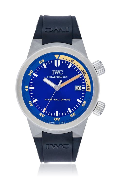 iwc cousteau divers|jacques cousteau dive watch.